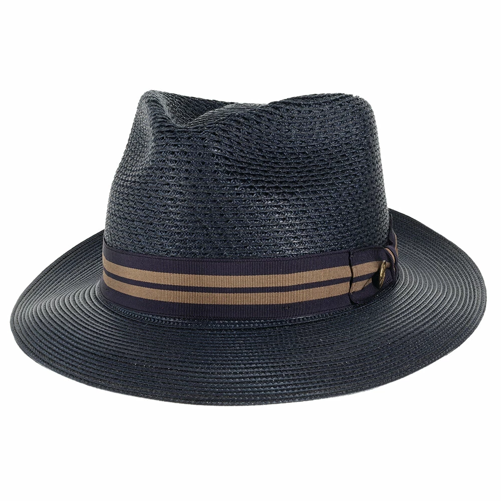 Nantucket - Stetson Milan Straw Fedora Hat 14 Nantucket - Stetson Milan Straw Fedora Hat - Image 12