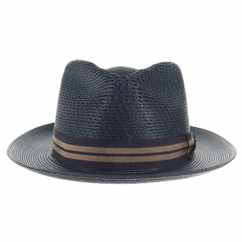Nantucket - Stetson Milan Straw Fedora Hat 13 Nantucket - Stetson Milan Straw Fedora Hat - Image 11