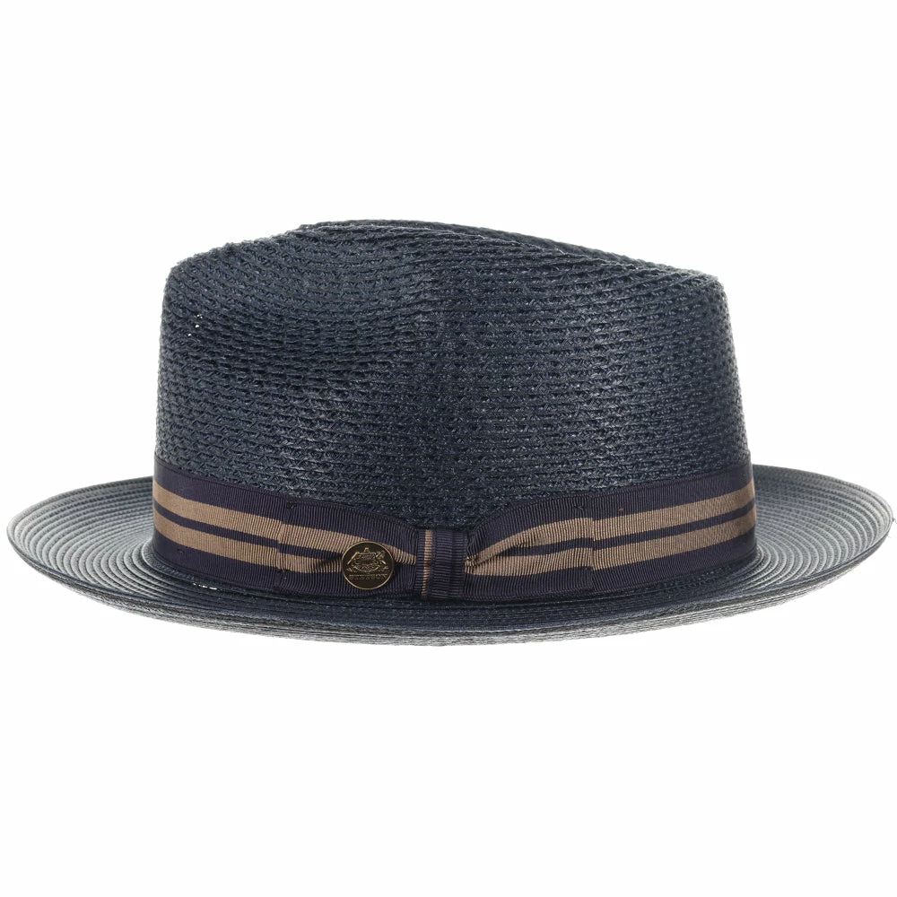 Nantucket - Stetson Milan Straw Fedora Hat 15 Nantucket - Stetson Milan Straw Fedora Hat - Image 13