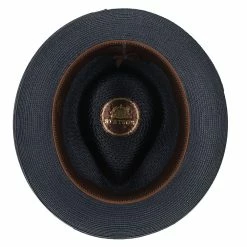 Nantucket - Stetson Milan Straw Fedora Hat 32 Nantucket - Stetson Milan Straw Fedora Hat -fashionablehats Sales Shop h tsnant navy 7a