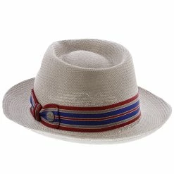 Rockport - Stetson Shantung Straw Fedora Hat 26 Rockport - Stetson Shantung Straw Fedora Hat -fashionablehats Sales Shop h tsrckf 3
