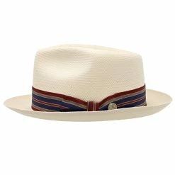 Rockport - Stetson Shantung Straw Fedora Hat 20 Rockport - Stetson Shantung Straw Fedora Hat -fashionablehats Sales Shop h tsrckp nat 3a