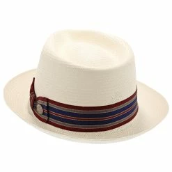 Rockport - Stetson Shantung Straw Fedora Hat 21 Rockport - Stetson Shantung Straw Fedora Hat -fashionablehats Sales Shop h tsrckp nat 6a