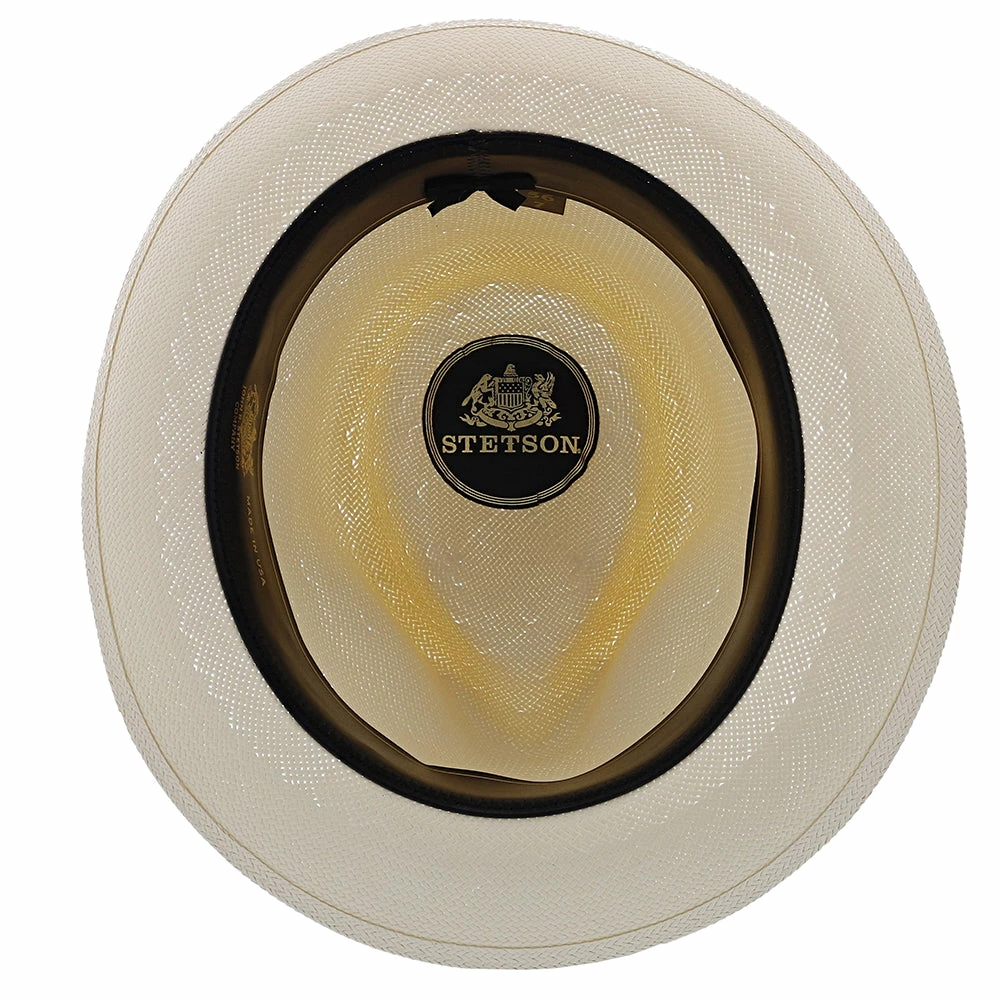 Rockport - Stetson Shantung Straw Fedora Hat 10 Rockport - Stetson Shantung Straw Fedora Hat - Image 8