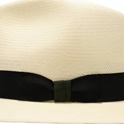 Santa Monica - Stetson Natural Wide Brim Shantung Straw Fedora Hat -fashionablehats Sales Shop h tsstmok nat 4a