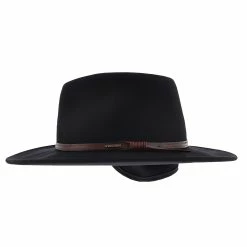 Bozeman (Earflaps) - Stetson Wool Felt Outdoor Hat 13 Bozeman (Earflaps) - Stetson Wool Felt Outdoor Hat -fashionablehats Sales Shop h twbozee black 3
