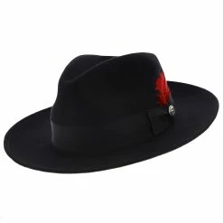 Gurnee - Stetson Crushable Wool Felt Fedora Hat 28 Gurnee - Stetson Crushable Wool Felt Fedora Hat -fashionablehats Sales Shop h twgurn black 0 552843ad abf8 44f4 86a0 ec21dcc54733