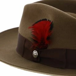 Gurnee - Stetson Crushable Wool Felt Fedora Hat 37 Gurnee - Stetson Crushable Wool Felt Fedora Hat -fashionablehats Sales Shop h twgurn camel 4
