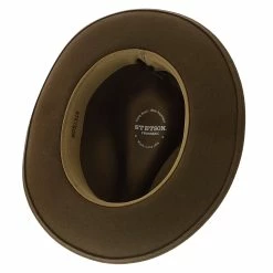 Gurnee - Stetson Crushable Wool Felt Fedora Hat 38 Gurnee - Stetson Crushable Wool Felt Fedora Hat -fashionablehats Sales Shop h twgurn camel 5