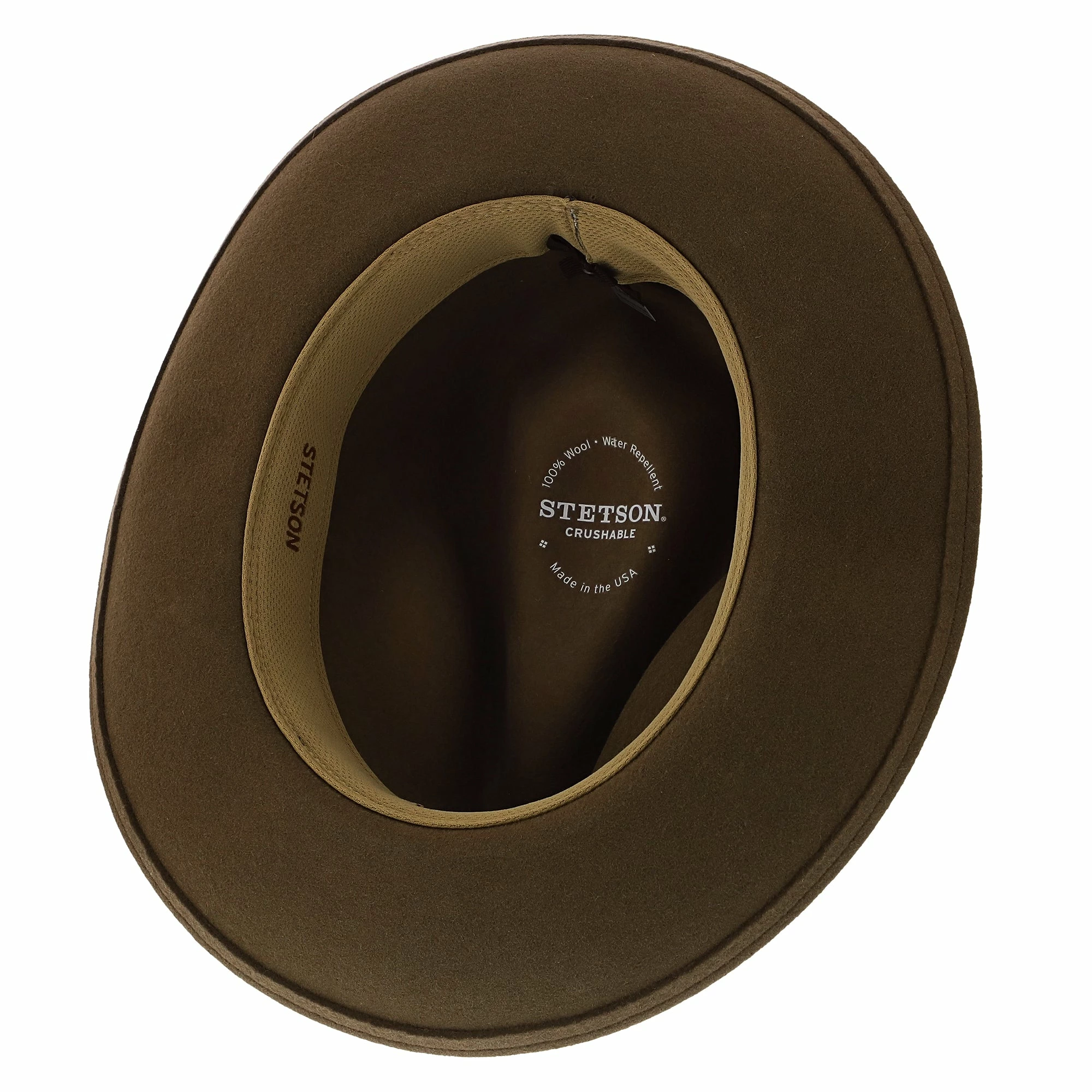 Gurnee - Stetson Crushable Wool Felt Fedora Hat 19 Gurnee - Stetson Crushable Wool Felt Fedora Hat - Image 17