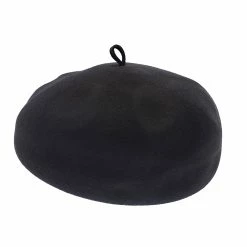 Simone - Stetson Wool Beret Hat -fashionablehats Sales Shop h twsme blk 3a