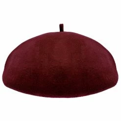 Simone - Stetson Wool Beret Hat -fashionablehats Sales Shop h twsme burgundy 2a