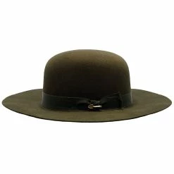 Pikes Peak - Stetson Wool Felt Open Crown Fedora Hat -fashionablehats Sales Shop h xfpipk sage 2a