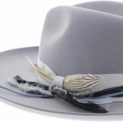 Oceanus - Stetson Wool Felt Fedora Hat -fashionablehats Sales Shop h xwocns 4