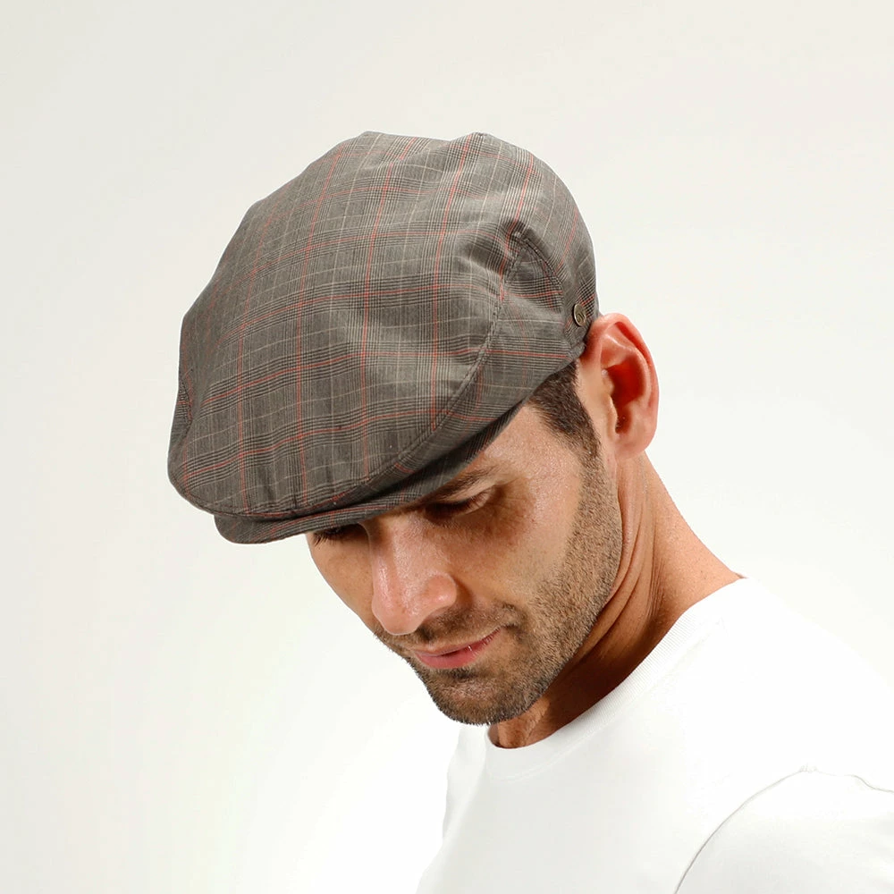 The Fairway - Walrus Hats Brown/Red Plaid Polyester Ivy Cap 13 The Fairway - Walrus Hats Brown/Red Plaid Polyester Ivy Cap - Image 11