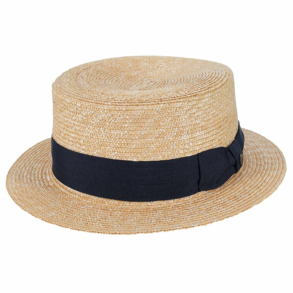 Voyage - Walrus Hats Natural Straw Boater Hat - H7006 16 Voyage - Walrus Hats Natural Straw Boater Hat - H7006 - Image 14