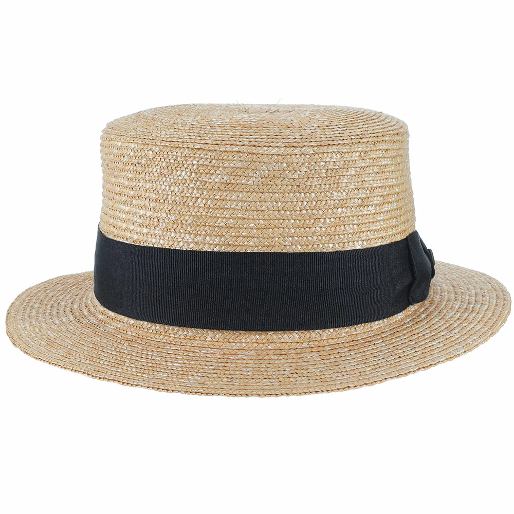 Voyage - Walrus Hats Natural Straw Boater Hat - H7006 17 Voyage - Walrus Hats Natural Straw Boater Hat - H7006 - Image 15
