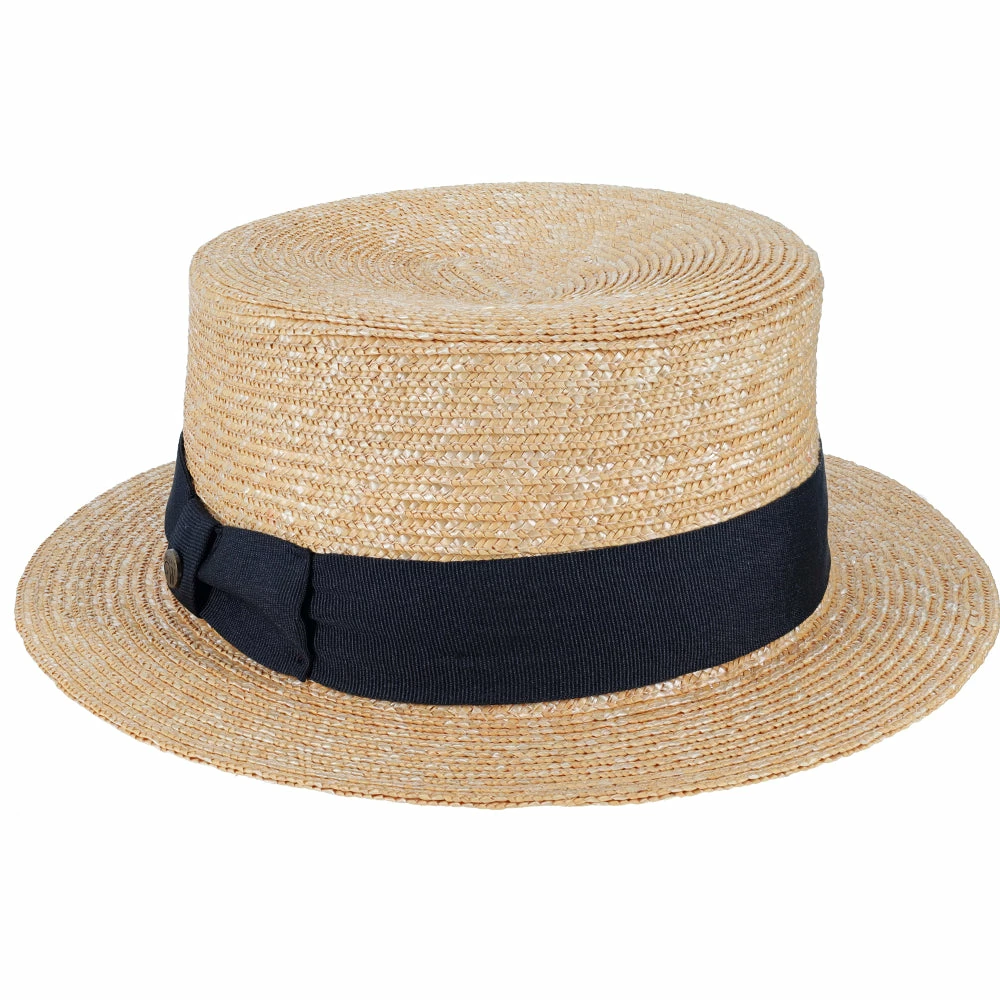 Voyage - Walrus Hats Natural Straw Boater Hat - H7006 18 Voyage - Walrus Hats Natural Straw Boater Hat - H7006 - Image 16