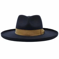 On Fleek - Walrus Hats Wool Fedora Hat -fashionablehats Sales Shop h7062 navy 1a