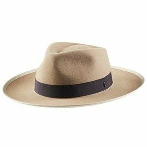Carraway - Helen Kaminski Wide Flat Brim Wool Felt Fedora 3 Carraway - Helen Kaminski Wide Flat Brim Wool Felt Fedora