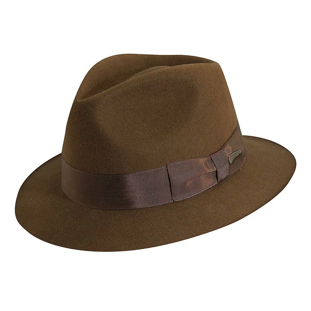 Crusader - Wool Felt Authentic Indiana Jones Fedora Hat 4 Crusader - Wool Felt Authentic Indiana Jones Fedora Hat - Image 2