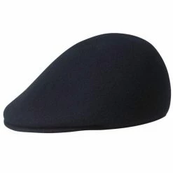 Seamless Wool 507 - Kangol Wool Blend Flat Cap -fashionablehats Sales Shop kangol flat cap dark blue large seamless wool 507 kangol wool blend flat cap hat 16524853870732