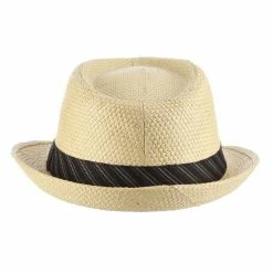 Central - DPC MS177 Sand Matte Toyo Fedora Hat 21 Central - DPC MS177 Sand Matte Toyo Fedora Hat -fashionablehats Sales Shop ms177 sand 02