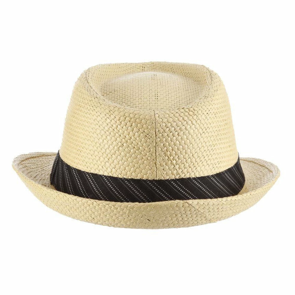 Central - DPC MS177 Sand Matte Toyo Fedora Hat 10 Central - DPC MS177 Sand Matte Toyo Fedora Hat - Image 8