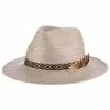 West - Santana Straw Fedora Hat 2 West - Santana Straw Fedora Hat -fashionablehats Sales Shop santana fedora grey large west santana straw fedora hat hat 16693827928204
