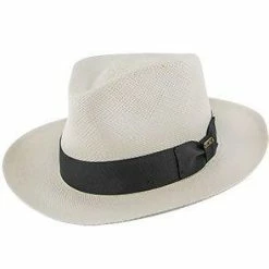 Tahoe - Scala P180 Bleach Teflon Coated Panama C-Crown Hat