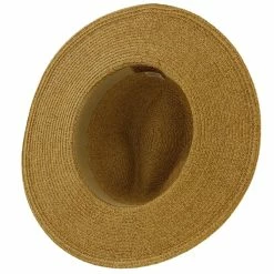 Sunnydale - Scala Toast Paper Braid Big Brim Fedora -fashionablehats Sales Shop scala fedora sunnydale scala toast paper braid big brim fedora hat 16524320080012