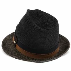The City - Scala Black Paper Braid Fedora Hat -fashionablehats Sales Shop scala fedora the city scala black paper braid fedora hat hat 16708044128396