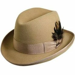 Dashing - Scala WF545 Wool Felt Homburg Hat 27 Dashing - Scala WF545 Wool Felt Homburg Hat -fashionablehats Sales Shop scala homburg camel large dashing scala wf545 wool felt homburg hat hat 16556519653516