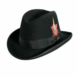 Dashing - Scala WF545 Wool Felt Homburg Hat 23 Dashing - Scala WF545 Wool Felt Homburg Hat -fashionablehats Sales Shop scala homburg dashing scala wf545 wool felt homburg hat hat 16524344197260