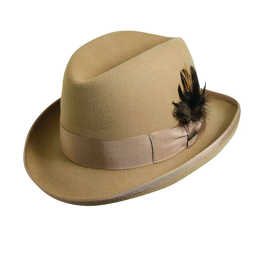 Dashing - Scala WF545 Wool Felt Homburg Hat 5 Dashing - Scala WF545 Wool Felt Homburg Hat - Image 3