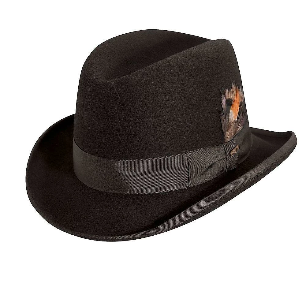 Dashing - Scala WF545 Wool Felt Homburg Hat 6 Dashing - Scala WF545 Wool Felt Homburg Hat - Image 4