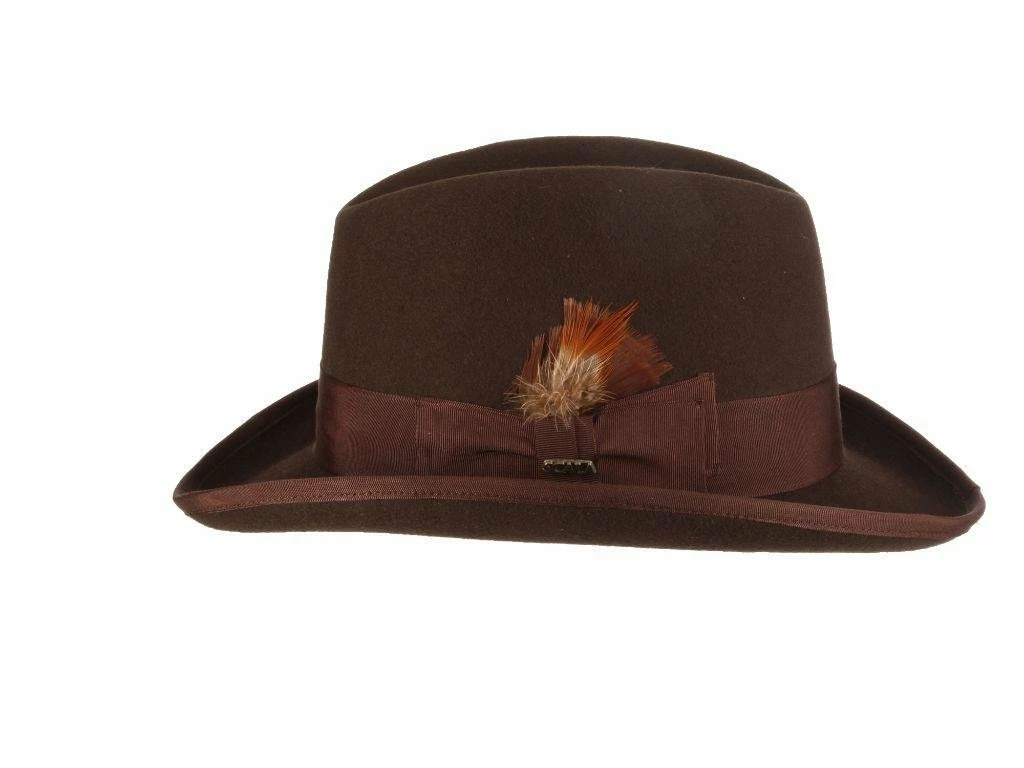 Dashing - Scala WF545 Wool Felt Homburg Hat 16 Dashing - Scala WF545 Wool Felt Homburg Hat - Image 14