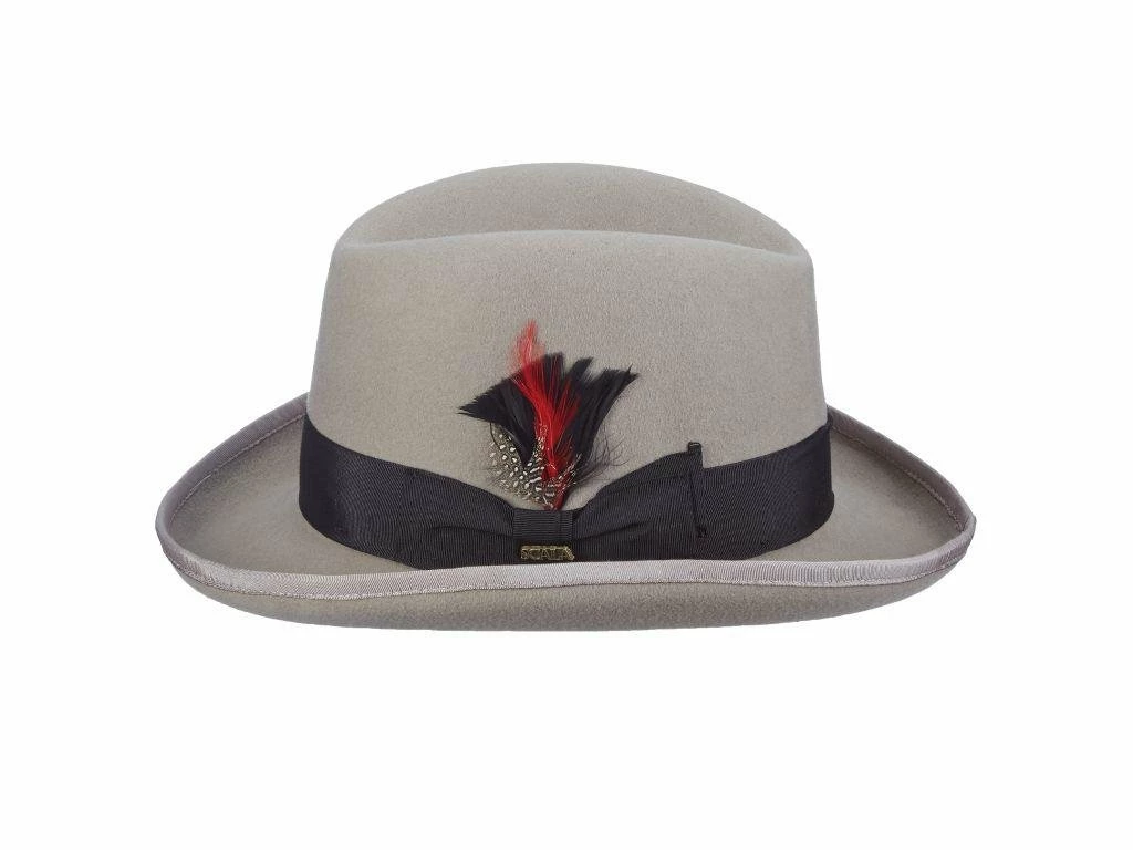 Dashing - Scala WF545 Wool Felt Homburg Hat 20 Dashing - Scala WF545 Wool Felt Homburg Hat - Image 18