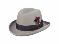 Dashing - Scala WF545 Wool Felt Homburg Hat 36 Dashing - Scala WF545 Wool Felt Homburg Hat -fashionablehats Sales Shop scala homburg dashing scala wf545 wool felt homburg hat hat 17331361480844