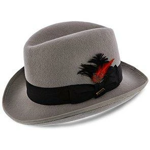 Dashing - Scala WF545 Wool Felt Homburg Hat 7 Dashing - Scala WF545 Wool Felt Homburg Hat - Image 5
