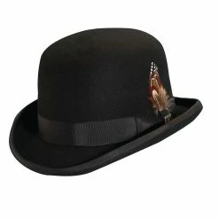 Bordeaux - Stacy Adams SAW506 Ivory Wool Felt Derby Hat 7 Bordeaux - Stacy Adams SAW506 Ivory Wool Felt Derby Hat -fashionablehats Sales Shop stacy adams bowler bordeaux stacy adams saw506 ivory wool felt derby hat hat 16524331057292