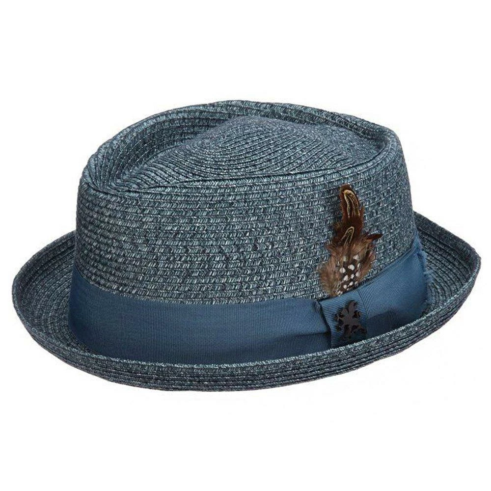 Brighton - Stacy Adams Straw Fedora Hat 4 Brighton - Stacy Adams Straw Fedora Hat - Image 2