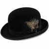 Derby - Stetson Fur Felt Derby Hat - TFDRBYB -fashionablehats Sales Shop stetson derby black 6 7 8 derby stetson fur felt derby hat tfdrbyb hat 16524227346572