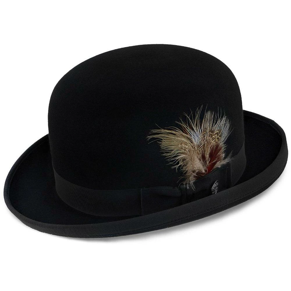 Derby - Stetson Fur Felt Derby Hat - TFDRBYB 4 Derby - Stetson Fur Felt Derby Hat - TFDRBYB - Image 2