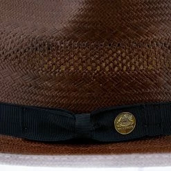 Stetson Alderton Shantung Straw Fedora Hat -fashionablehats Sales Shop stetson fedora alderton stetson shantung fedora hat hat 17284459036812