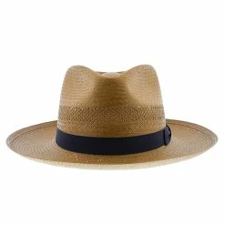Stetson Alderton Shantung Straw Fedora Hat -fashionablehats Sales Shop stetson fedora alderton stetson shantung fedora hat hat 17284462870668