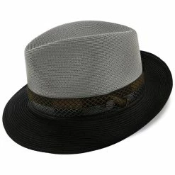 Andover - Stetson Milan Straw Fedora Hat - TSANDV -fashionablehats Sales Shop stetson fedora andover stetson milan straw fedora hat tsandv hat 16524252840076