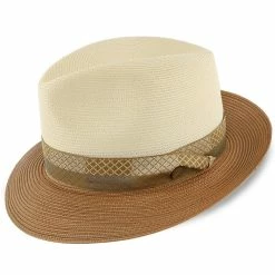 Andover - Stetson Milan Straw Fedora Hat - TSANDV -fashionablehats Sales Shop stetson fedora andover stetson milan straw fedora hat tsandv hat 16524252872844