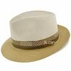 Andover - Stetson Milan Straw Fedora Hat - TSANDV
