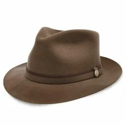 Belfast - Stetson Fur Felt Fedora Hat - TWBLFS -fashionablehats Sales Shop stetson fedora belfast stetson fur felt fedora hat twblfs hat 16524261720204